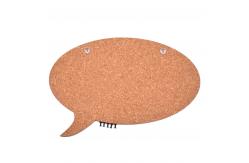 China Hello Talking Decorative Cork Message Board Easy To Install supplier