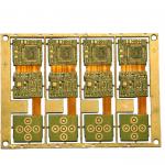 Yellow CEM3 CEM1 Rigid Flex PCB Multilayer Flexible Circuit Board for sale