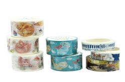 China Easy Tear Skinny Cats Masking Washi Tape For Scrapbook Layouts supplier