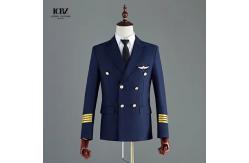 China Uniform Type STEWARDESS Double-Breasted Jacket Pants for Pilots and Air Hostesses supplier