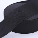 Large Stock Cheap 2 Inch Black Polyester Knitted Elastic For Garment for sale