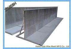 China Traffic Crowd Control Barrier Security Temporary Site Fencing For Concert supplier