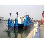 10-inch suction sand pumping boat dredged 10 meters deep for small rivers for sale
