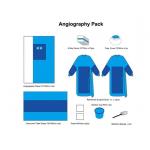 Hospital Medical Consumable Disposable Angiography Kit Sterile Surgical Laparotomy Drape Pack for sale