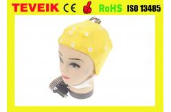 China High Precision EEG Electrode Cap With Different Sensor 20 ~ 128 Channels supplier