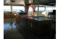 China Customized Thickness Marine Doors Single Leaf Aluminium Hollowed Cabin supplier