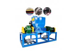 China Double Shaft Waste Old Clothes Recycling Fabric Foam Textile Shredder Machine supplier
