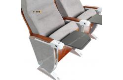 China Padded Foldable Auditorium Chair With Armrests supplier