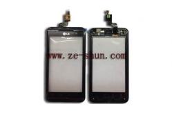 China Replacement Touch Screens For LG P920 Optimus 3D Black supplier