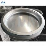 LN2 Q235 Tank Flat Dished Head Carbon Steel  89mm 100MM for sale