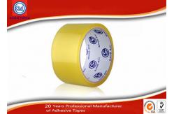 China Yellowish No Bubble BOPP Packaging Tape Transparent Cinta Adhesive supplier