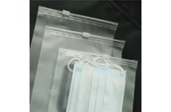China Recycled CPE Plastic Pouches Packaging Bags Transparent For Electronics / Cloth supplier