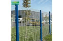 China Powder Coating 1.23m V Mesh Security Fencing Triangle Bending supplier