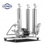 1/4NPT Vent Stainless Steel Bag Filter Housing - Durable Construction for sale