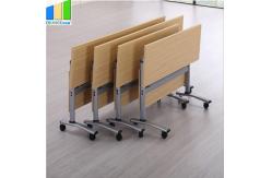 China Ebunge Office Meeting Training Folding School Table Folding Desk With Wheels supplier