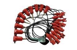 China 24 Channel Geophone Spreader Cable Passive Seismic Survey Cable supplier
