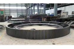 China Girth Gear For Ball Mill Crusher And Rotary Kiln Production supplier