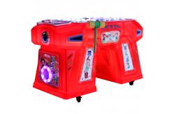 China Red Two Person Coin Arcade Machine Physical Ground Mouse Game Machine supplier