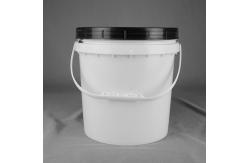 China Sea Food Packaging Plastic Food Bucket 8L 25cm Height With Screw Lid supplier