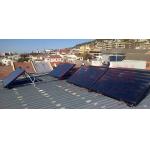Flat Plate Solar Collector Solar Water Heater Super Warm Rock Wool Insulation for sale