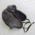 Classical custom shearling sheepskin double face mens winter hat