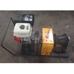 Petrol Driven 5 Ton High Speed Winch / Gasoline Powered Portable Capstan Winch for sale