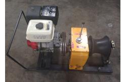 China Petrol Driven 5 Ton High Speed Winch / Gasoline Powered Portable Capstan Winch supplier