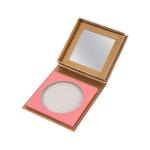 C2S Paper Empty Single Eyeshadow Pan Packaging Palette Magnet Closure With Mirro for sale