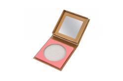 China C2S Paper Empty Single Eyeshadow Pan Packaging Palette Magnet Closure With Mirro supplier