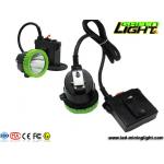 11.2Ah IP67 50000Lux 5w 650lum Underground Miner Cap Lamp