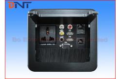 China Smart Compact Manual Flip Up Power Outlet For Conference Room Table supplier