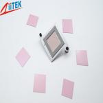 Pink Phase Change Material CPU Cooling Tear Resistant for sale
