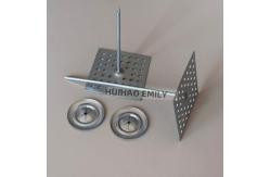 China Insulation Fasteners Rock Wool Self Adhesive Pins With 12Ga Aluminum pins supplier
