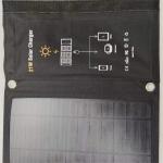 21W Portable Folding Solar Panel Handbag For Camping Travelling
