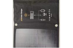 China 21W Portable Folding Solar Panel Handbag For Camping Travelling supplier