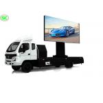 P4 High Brightness Mobile Truck LED Display 1R1G1B Tube Chip Iron/Steel Case