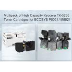 Kyocera ECOSYS M5521 ECOSYS P5021 Printers Toner cartridge TK-5230 Multipack CMYK
