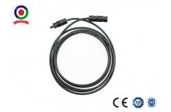 China Flexible 4mm2 Solar Panel Extension Cable Quick Connect With  Connector supplier