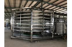 China                  High Performance CAS Function IQF Spiral Freezer for Fruits and Vegetables              supplier