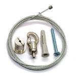 Adjustable Lighting Hanging Kit With 1x19 Galvanized Wire Rope for sale
