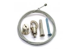 China Adjustable Lighting Hanging Kit With 1x19 Galvanized Wire Rope supplier