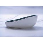 High temperature Irregular Deep Reactive Glaze Dinner Plates