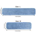 Professional microfiber wet mop heads Machine Washable Long Lasting Reusable Microfiber Mop Pads