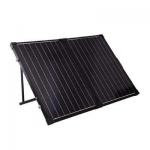 120 Watt Black Solar PV Panels / Foldable Solar Panel With Metal Handle for sale