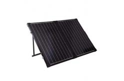 China 120 Watt Black Solar PV Panels / Foldable Solar Panel With Metal Handle supplier