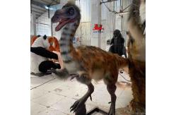 China Lifelike Realistic Animatronic Dinosaur Amusement Park Limusaurus Model supplier