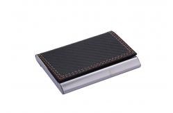 China Stylish Rectangle Metal Business Card Case Holds Up To 50 Name Cards supplier