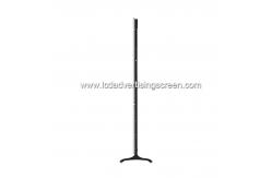 China FHD Floor Standing Dual IPS LCD Advertising Screen With LED Subtitle supplier