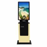 LCD LED Self Payment Kiosk Machine Support A4 Printer For Restaurant for sale