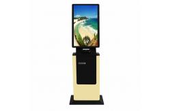 China LCD LED Self Payment Kiosk Machine Support A4 Printer For Restaurant supplier